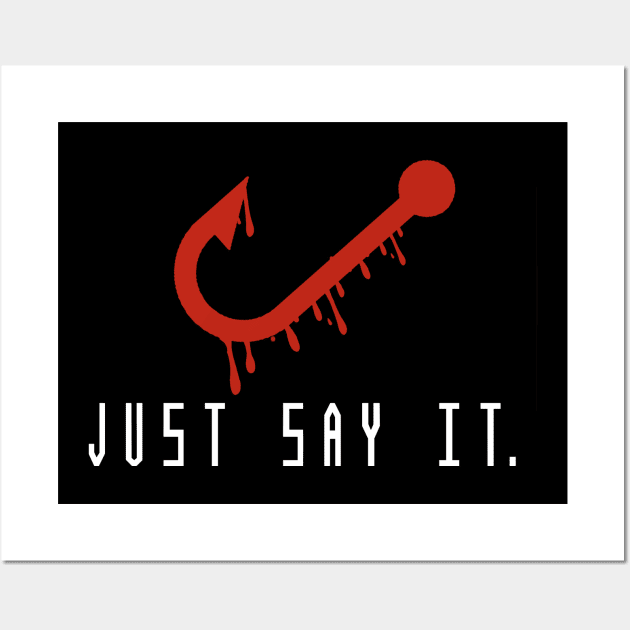Just Say It. Candyman Movie Wall Art by RobinBegins